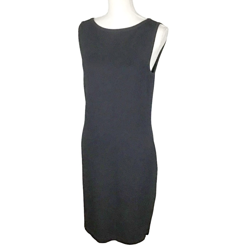 St. John Classic Black Mini Dress - Picture 2 of 7